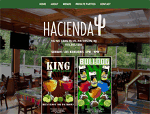 Tablet Screenshot of haciendanj.com